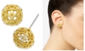 Charter Club Crystal Filigree Stud Earrings, Created for Macy's 
